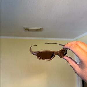Brown Sport Sunglasses - Wrap Style Oakley Oakleys